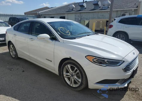 2018 Ford Fusion Se Hybrid from USA, damaged, VIN 3FA6P0LU2JR118692
